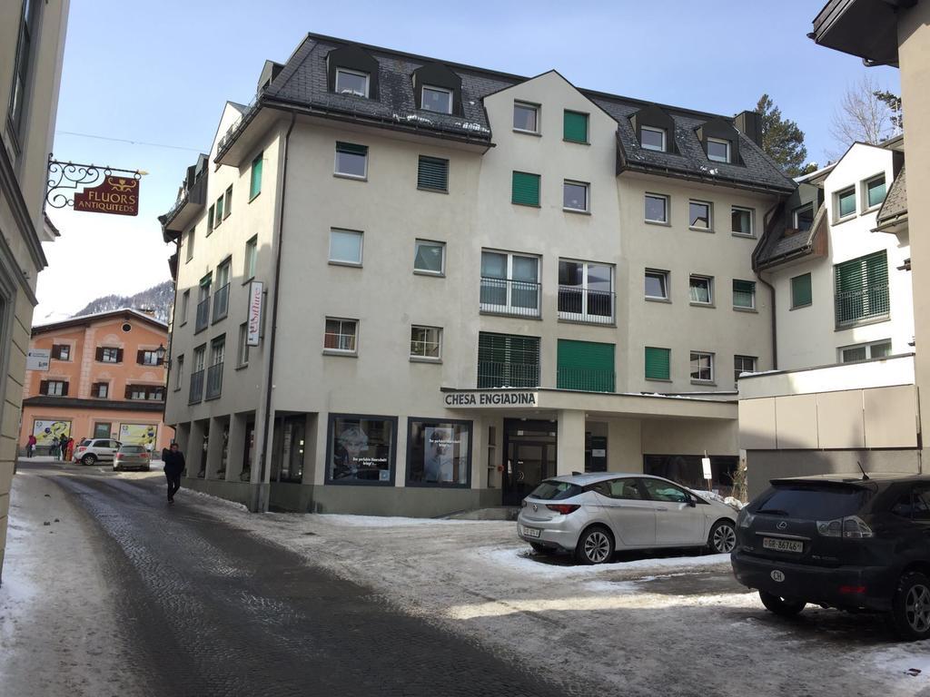 Meschihouse - Chesa Engadina Apartment Samedan Ngoại thất bức ảnh